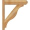Ekena Millwork Funston Rough Sawn Craftsman Outlooker, Western Red Cedar, 6"W x 24"D x 28"H OUT06X24X28FST04RWR - alternate 4